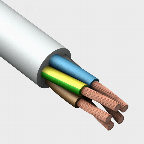Изображение товара Провод ПВСнг(А)-LS 4х4+1x4 (б) ТРТС (м)