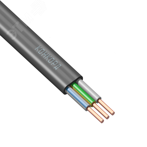 Изображение товара Кабель силовой ВВГ-Пнг(А)-LS 3х10ок(N, PE)-0,66 барабан ТРТС (м)
