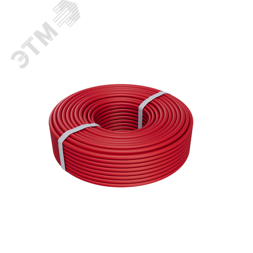 Кабель силовой ВВГнг(A)-LS 2х2,5ок(N)-1 красный (100м) ТРТС - фото 1