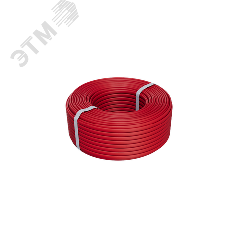 Кабель силовой ВВГ-Пнг(А)-LS 2х1,5ок(N)-0,66 красный (100м) ТРТС - фото 1