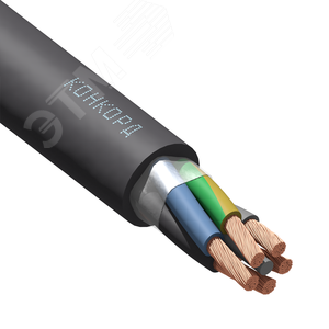 Кабель силовой КГТП 5х120(N.PE) 380/660-2 - фото 1