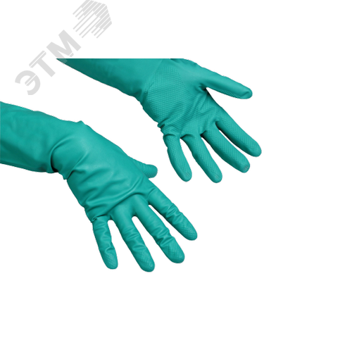 Изображение товара Перчатки нитриловые универсальные M Vileda Professional (упак)