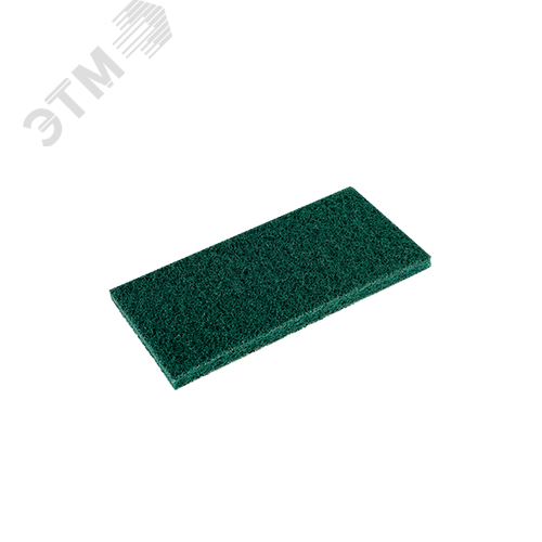 Изображение товара Ручной Супер-пад 20мм прямоугольный, зеленый (упак)