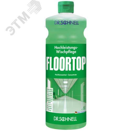 Изображение товара Средство Floortop для очистки и всех видов напольных покрытий, 1 л (шт)