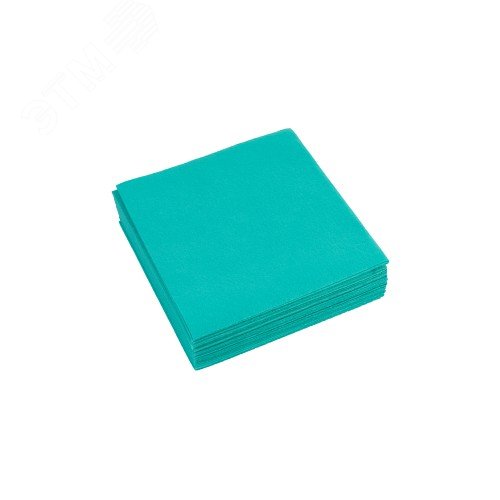 Изображение товара Салфетка универсальная 38х40см, зеленый, 10 шт (упак)