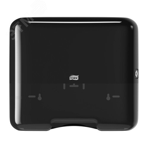 Изображение товара Диспенсер Торк Elevation H3 мини для полотенец сложение ZZ, черный (шт)