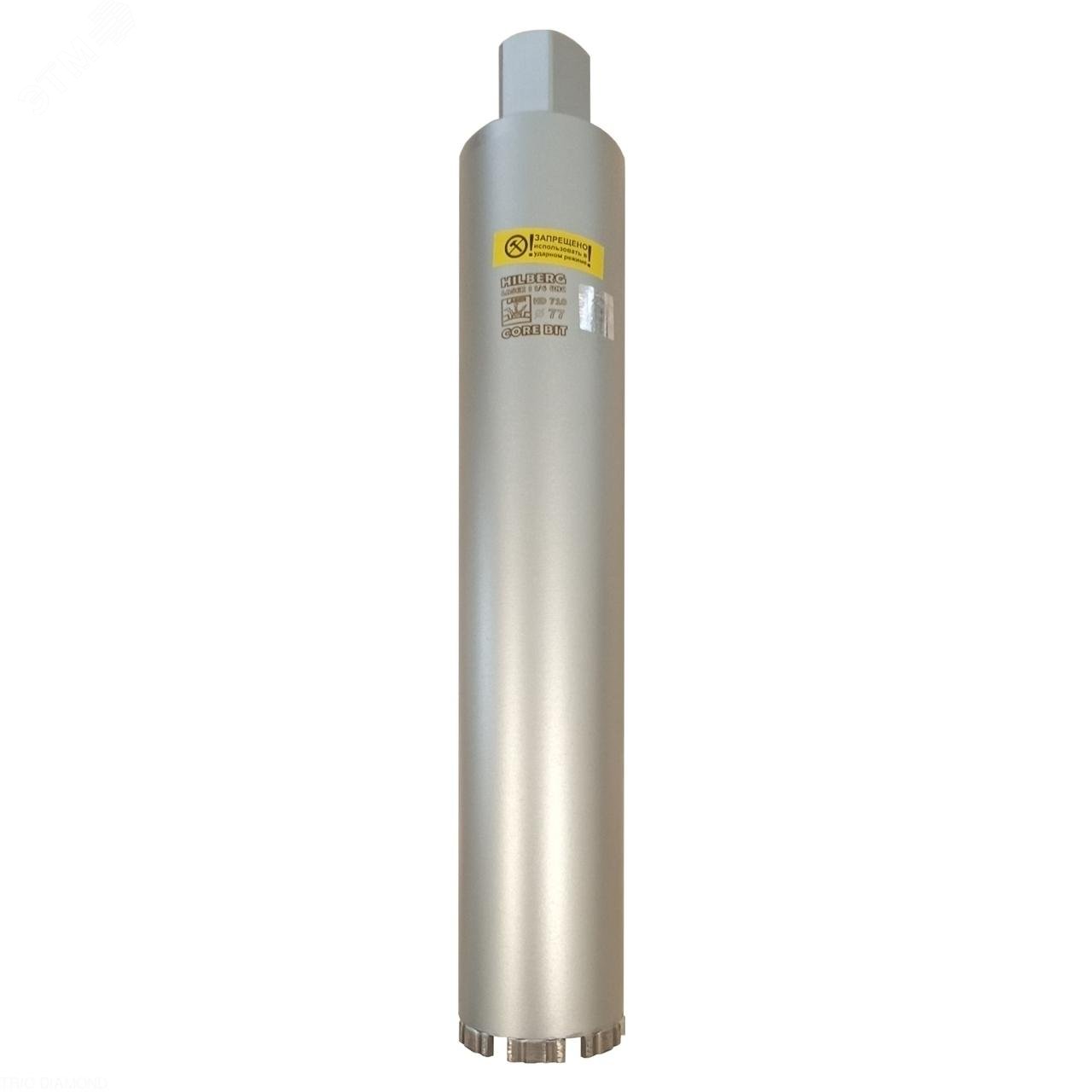 Изображение товара Коронка алмазная 77х450 Hilberg Laser 1 1/4 UNC (шт)