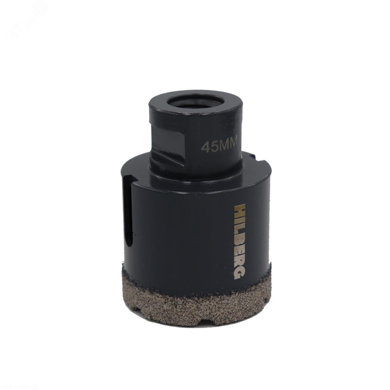 Изображение товара Коронка алмазная 45 мм Hilberg Super Hard M14 (шт)