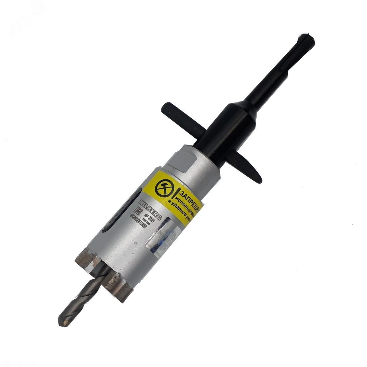 Изображение товара Коронка алмазная по бетону 35 мм Hilberg Laser (шт)