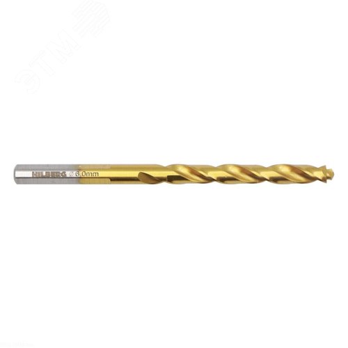 Изображение товара Сверло по металлу 6.0х93, 57мм Hilberg Cobalt 5% TOP (шт)