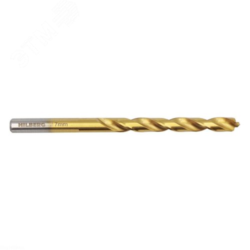 Изображение товара Сверло по металлу 7.0х109, 69мм Hilberg Cobalt 5% TOP (шт)