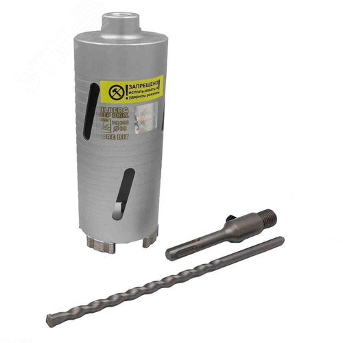 Изображение товара Коронка алмазная по бетону 68х150 мм Hilberg Laser Deep Drill (шт)