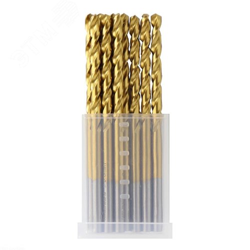 Изображение товара Сверло по металлу 3.0х61, 33мм, 10шт Hilberg Cobalt 5% TOP (шт)