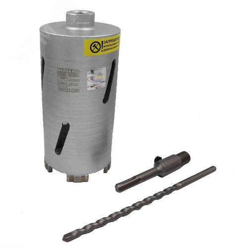 Изображение товара Коронка алмазная по бетону 82х150 мм Hilberg Laser Deep Drill (шт)