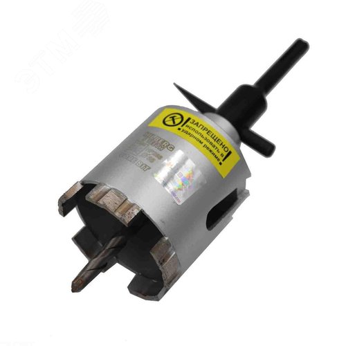 Изображение товара Коронка алмазная, 68 мм, Laser 5 Teeth, посадка М16, хвостовик SDS Plus, сухое, мокрое сверление без удара (шт)