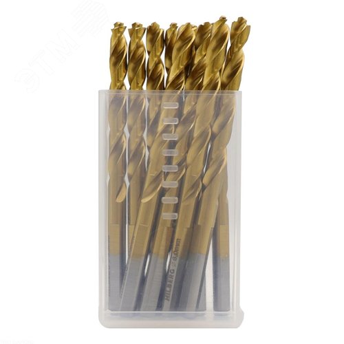 Изображение товара Сверло по металлу 6.0х93, 57мм, 10шт Hilberg Cobalt 5% TOP (шт)