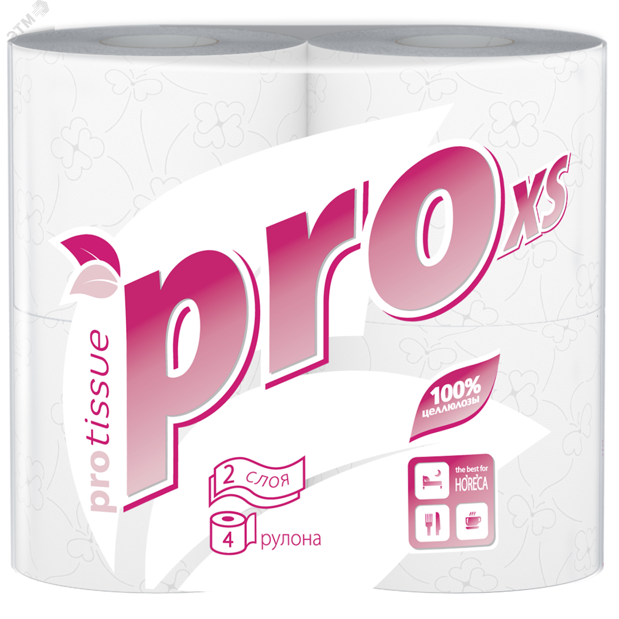 Изображение товара Туалетная бумага PROtissue PRO двухслойная в маленьких рулонах 4x18 м Изображение товара Туалетная бумага PROtissue PRO двухслойная в маленьких рулонах 4x18 м
