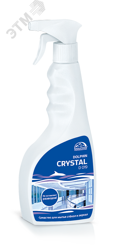 Изображение товара Средство Dolphin ''Crystal'', 0,5 л., триггер, для мытья стекол (упак) Изображение товара Средство Dolphin ''Crystal'', 0,5 л., триггер, для мытья стекол (упак)