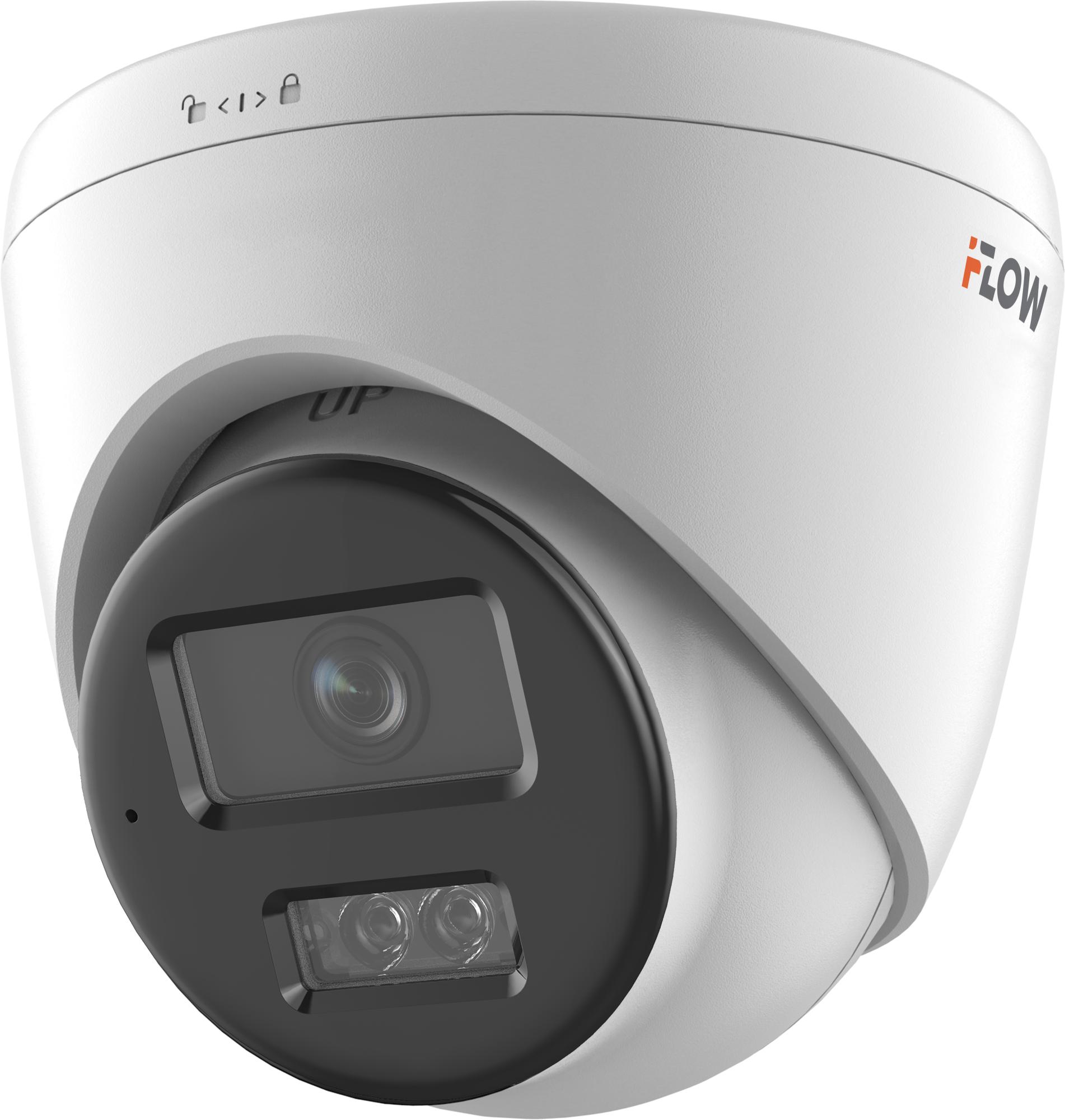 Видеокамера IP 4Мп купольная уличная IP67         ИК/LED-30м с PoE (2.8мм)
