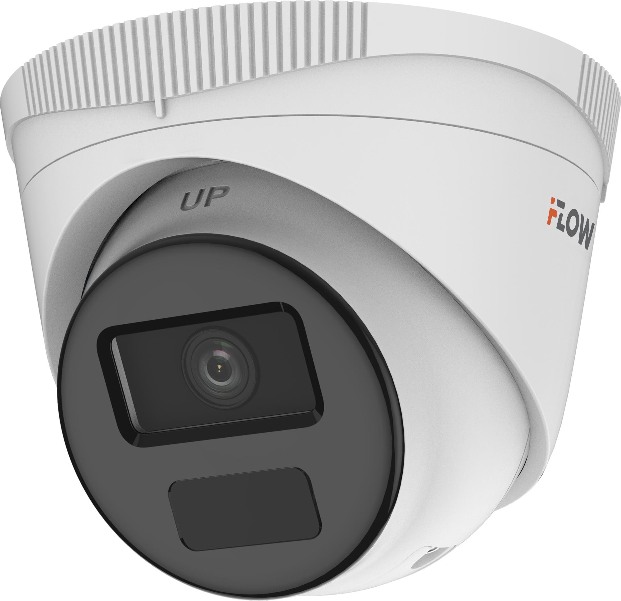 Видеокамера IP 2Мп цилиндрическая IP67 ИК/LED-30м с PoE (2.8мм)