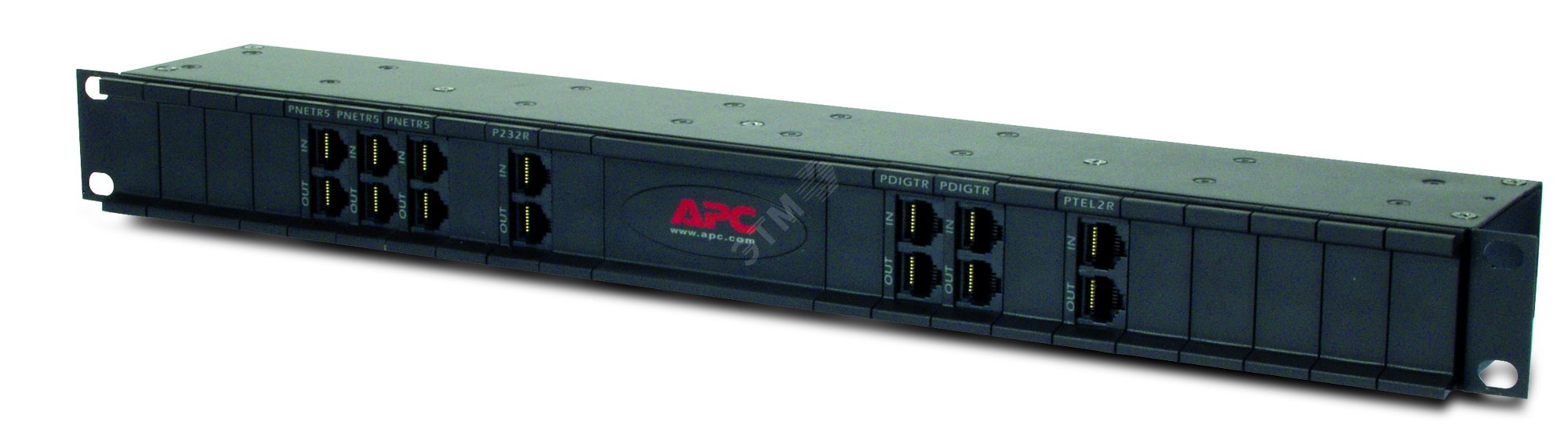 Шасси 19' CHASSIS, 1U, 24 CHANNELS, FOR REPLACEABLE DATA LINE SURGE PROTECTION' PRM24 APC
