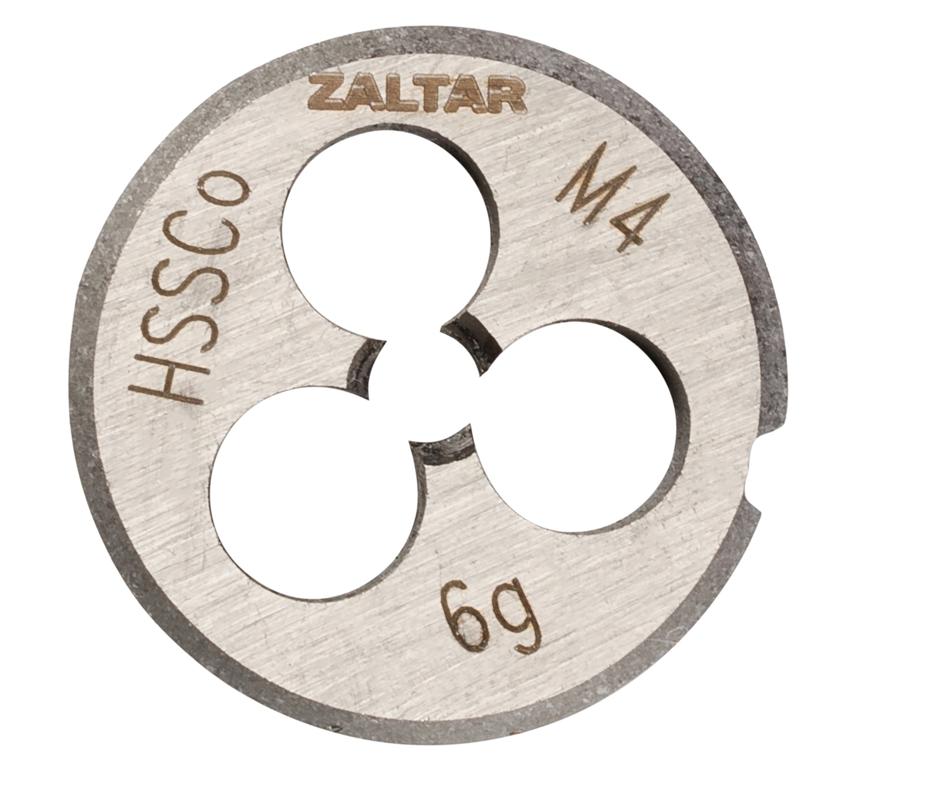 Плашка круглая резьбонарезная HSS-E, DIN 223 B (DIN EN 22568), M4x0.7, 20x5