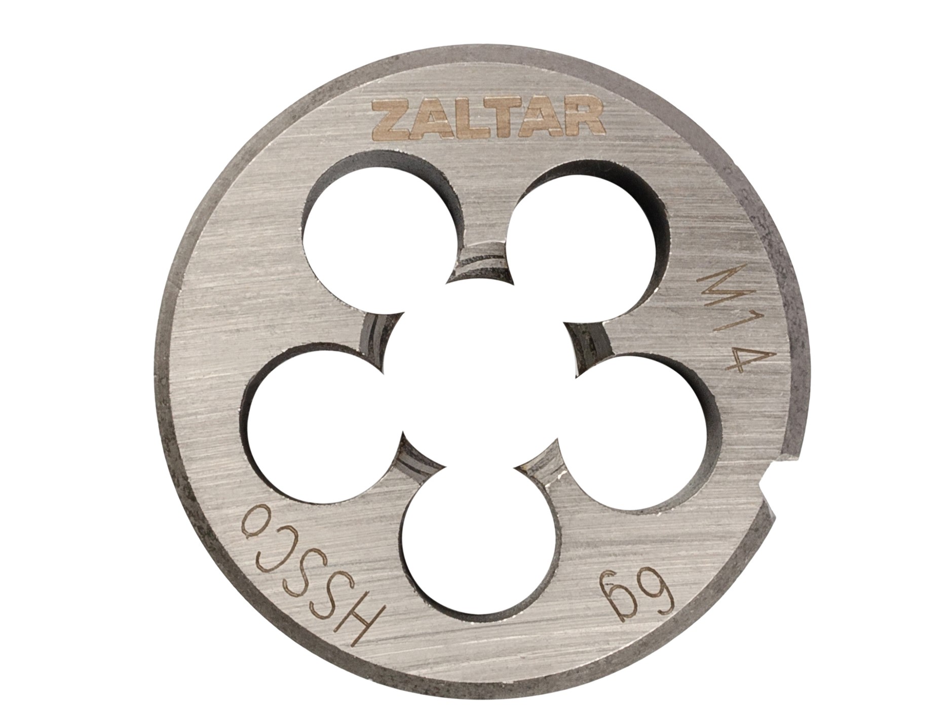 Плашка круглая резьбонарезная HSS-E, DIN 223 B (DIN EN 22568), M14x2.0, 38x14