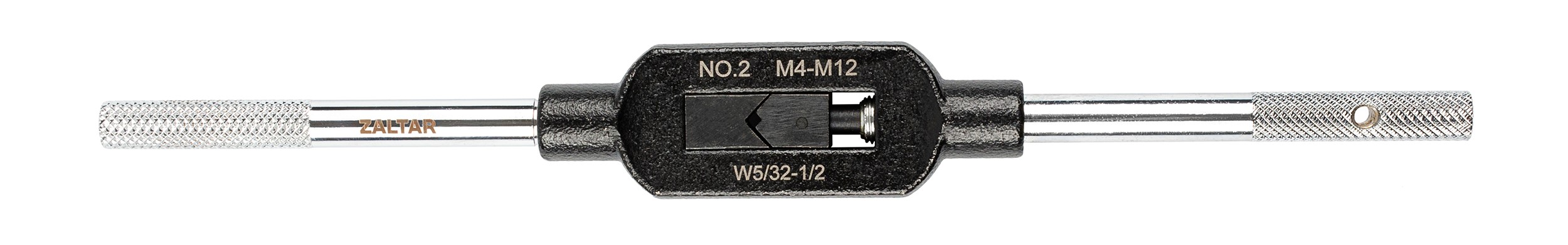 Метчикодержатель регулируемый GT, DIN 1814, номер 2, M4-12, Диаметр 3,0-9,0, 280 мм, сталь