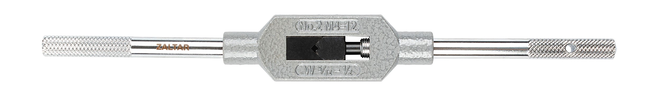 Метчикодержатель регулируемый GD, DIN 1814, номер 2, M4-12, Диаметр 3,0-9,0, 280 мм, цинк