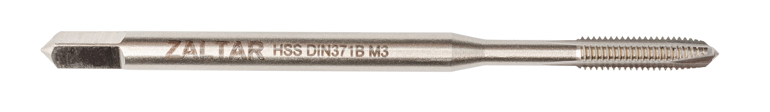 Метчик машинный HSS, DIN 371, Тип B, M3 x 0,5