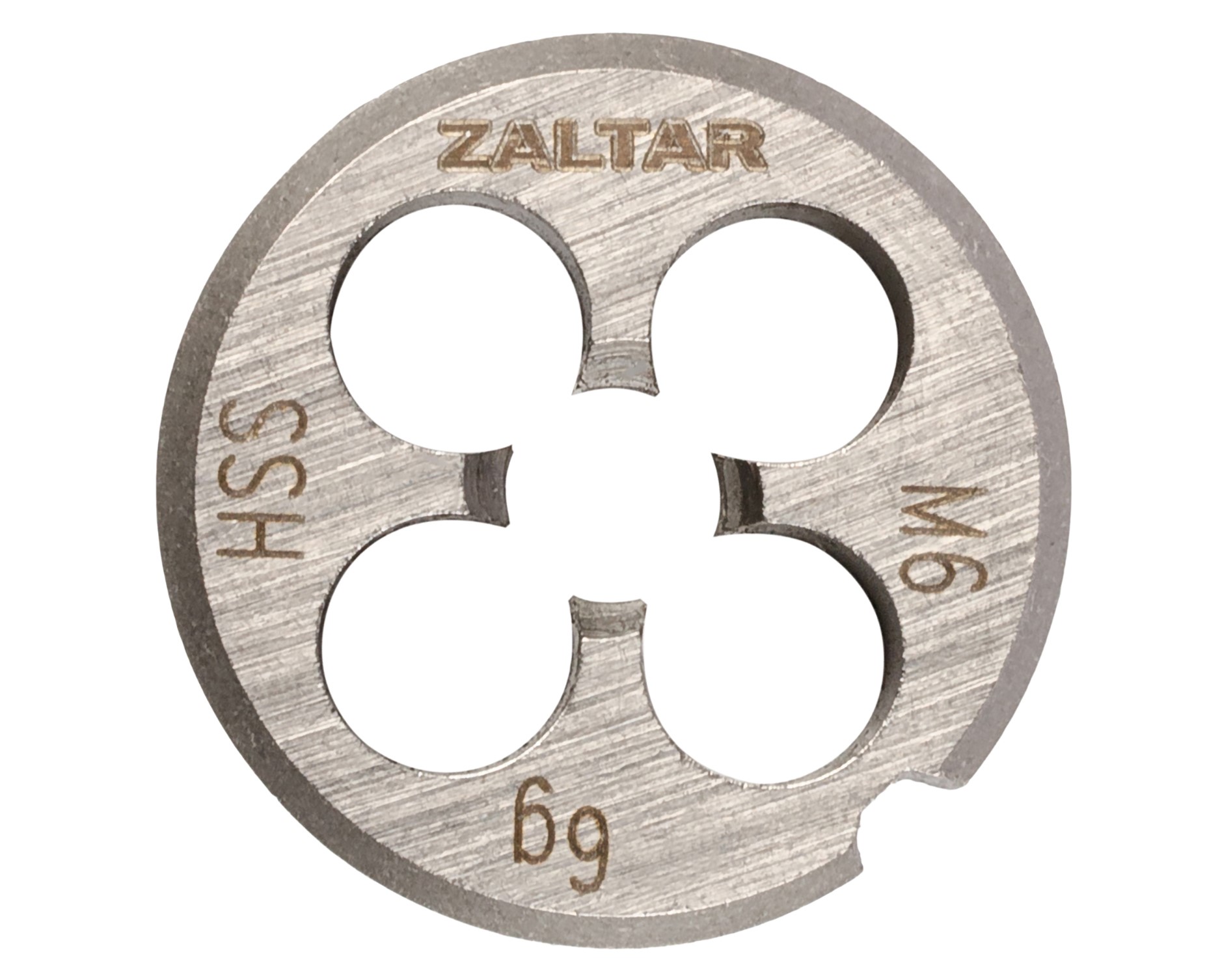 Плашка круглая резьбонарезная HSS, DIN 223 B (DIN EN 22568), M6x1.0, 20x7