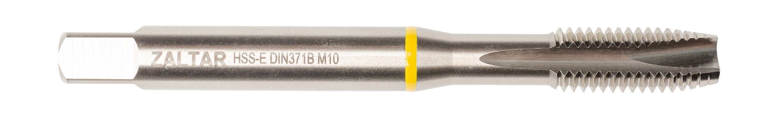 Метчик машинный YELLOW RING HSS-E, DIN 371, Тип B, M10 x 1,5