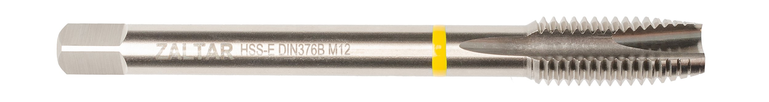 Метчик машинный YELLOW RING HSS-E, DIN 376, Тип B, M12 x 1,75