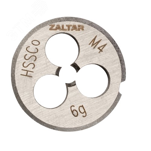 Изображение товара Плашка круглая резьбонарезная HSS-E, DIN 223 B (DIN EN 22568), M4x0.7, 20x5 (шт)