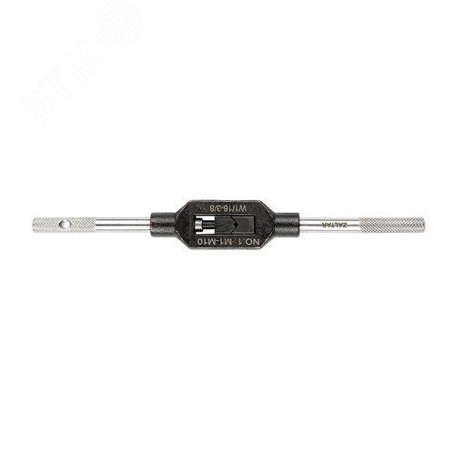 Метчикодержатель регулируемый GT, DIN 1814, номер 1, M1-10, Диаметр 2,0-6,3, 180 мм, сталь - фото 1