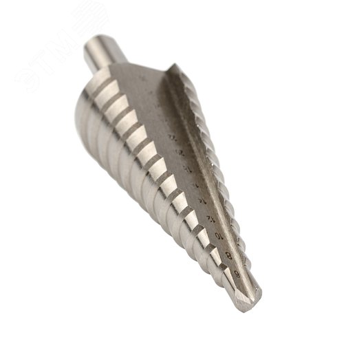 Сверло ступенчатое, HSS, Gr.3, 6-30 мм, прямая канавка, трехплоскостной хвостовик - фото 2