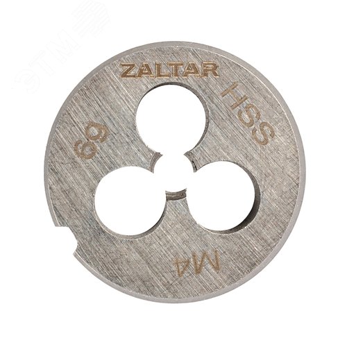 Плашка круглая резьбонарезная HSS, DIN 223 B (DIN EN 22568), M4x0.7, 20x5 - фото 1