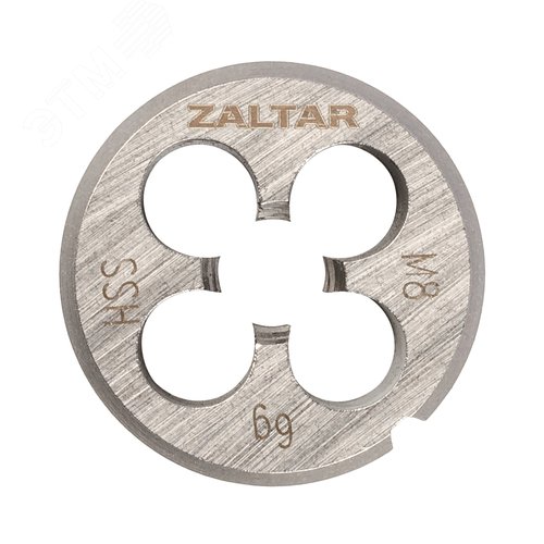 Плашка круглая резьбонарезная HSS, DIN 223 B (DIN EN 22568), M8x1.25, 25x9 - фото 1