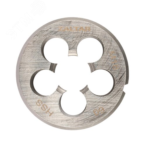 Плашка круглая резьбонарезная HSS, DIN 223 B (DIN EN 22568), M18x2.5, 45x18 - фото 1