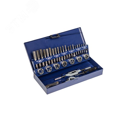 Набор резьбонарезного инструмента CM 15 HSS, 32 предмета, M3-M4-M5-M6-M8-M10-M12 - фото 2