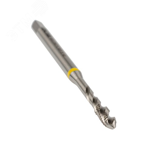 Метчик машинный YELLOW RING HSS-E, DIN 371, 35 градусов RSP, M3 x 0,5 - фото 2