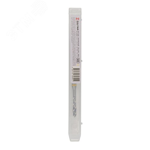 Метчик машинный YELLOW RING HSS-E, DIN 371, 35 градусов RSP, M3 x 0,5 - фото 3