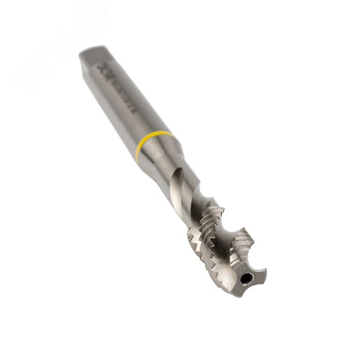 Метчик машинный YELLOW RING HSS-E, DIN 371, 35 градусов RSP, M8 x 1,25 - фото 2