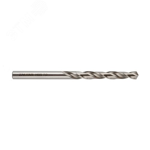 Сверло по металлу, индустриальное, DIN 338, HSS-G, Тип N, 5xD, 7,00 мм - фото 1