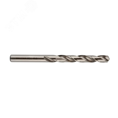 Сверло по металлу, индустриальное, DIN 338, HSS-G, Тип N, 5xD, 10,00 мм - фото 1