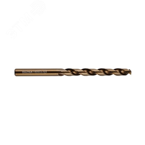 Сверло по металлу, индустриальное, DIN 338, HSS-E Co5, Тип VA, 5xD, 6,50 мм - фото 1