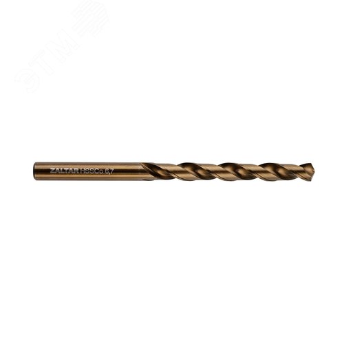 Сверло по металлу, индустриальное, DIN 338, HSS-E Co5, Тип VA, 5xD, 6,70 мм - фото 1