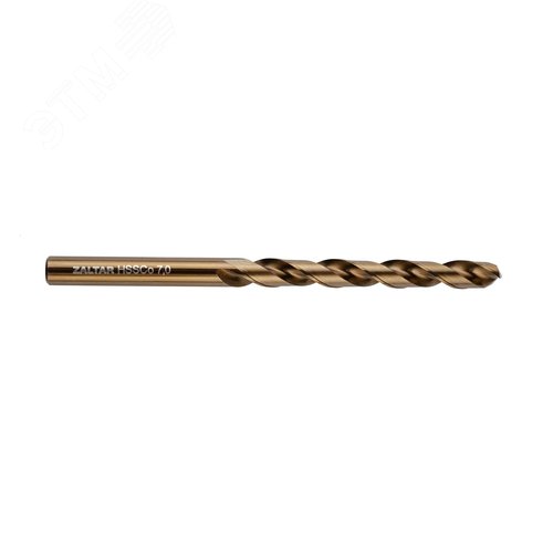 Изображение товара Сверло по металлу, индустриальное, DIN 338, HSS-E Co5, Тип VA, 5xD, 7,00 мм (шт)