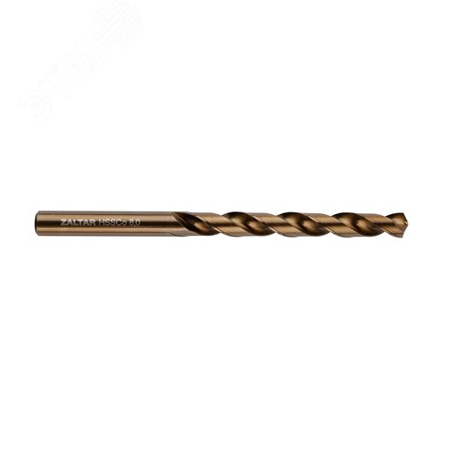 Изображение товара Сверло по металлу, индустриальное, DIN 338, HSS-E Co5, Тип VA, 5xD, 8,00 мм (шт)