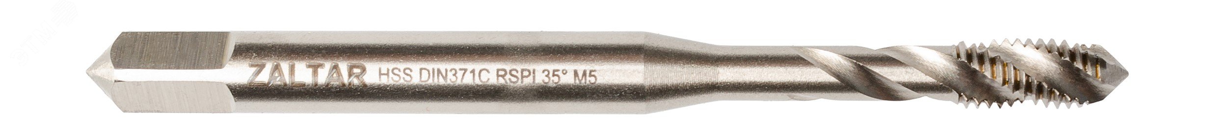 Изображение товара Метчик машинный HSS, DIN 371, 35 градусов RSP, M5 x 0,8 (шт)